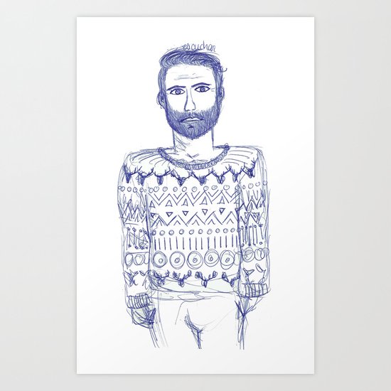 Escuchar Art Print