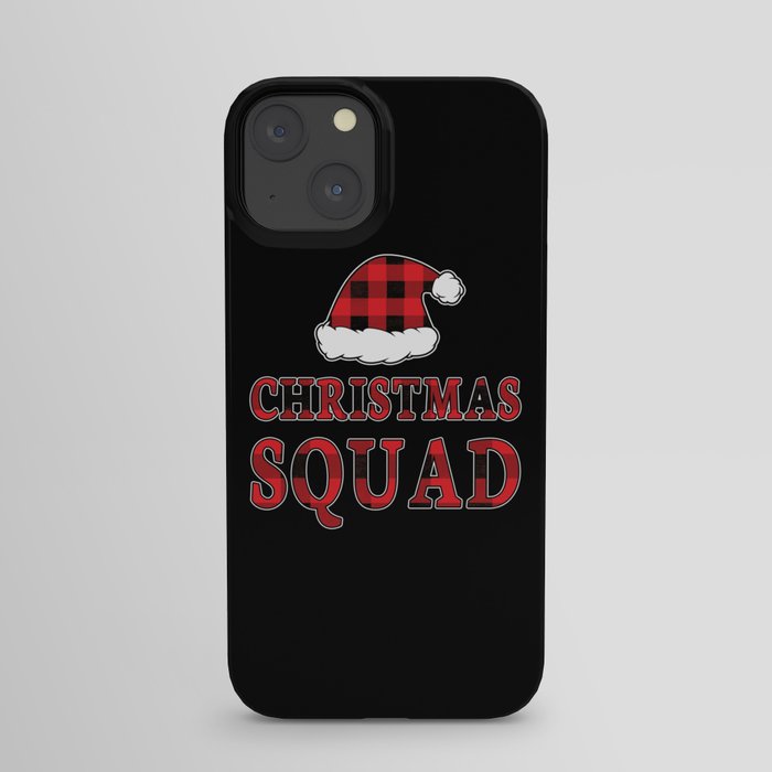 Christmas Squad Winter Holiday Pattern Christmas iPhone Case