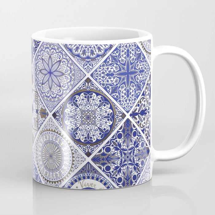 Portuguese Tiles Surface Pattern Coffee Mug
