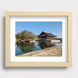 Palace in Seoul Recessed Framed Print