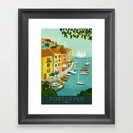 Portofino Italy Framed Art Print