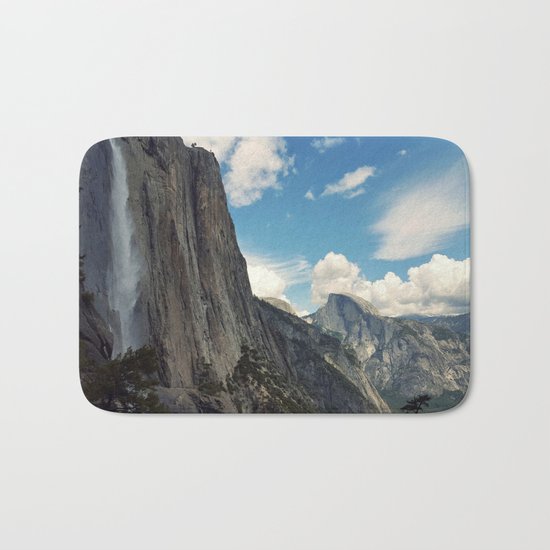 Mountains #clouds Bath Mat