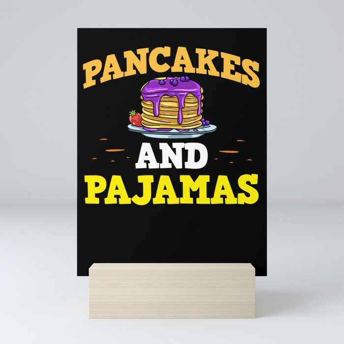 Pancake Mix Protein Japanese Vegan Maker Mini Art Print