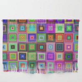 Concentric Squares Wall Hanging
