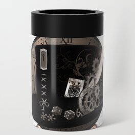 We're All Mad Here (Steampunk) Can Cooler