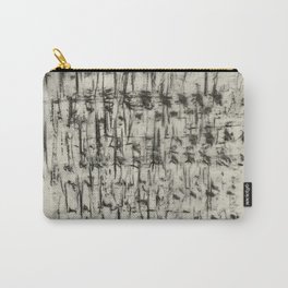 Charcoal Texture II Carry-All Pouch