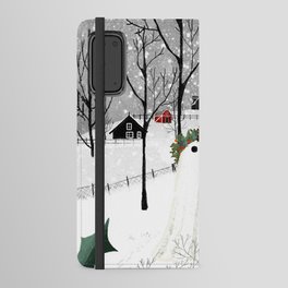 The Holly King Android Wallet Case