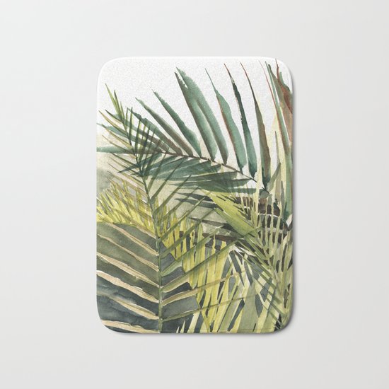 Arecaceae - household jungle #2 Bath Mat