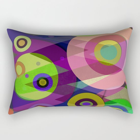 Abstract #512 Rectangular Pillow