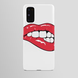 Red Lips Pop art Android Case