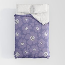 Lilac flowers Comforter