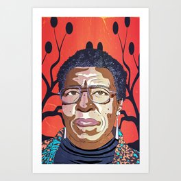 Octavia Butler Portrait Art Print