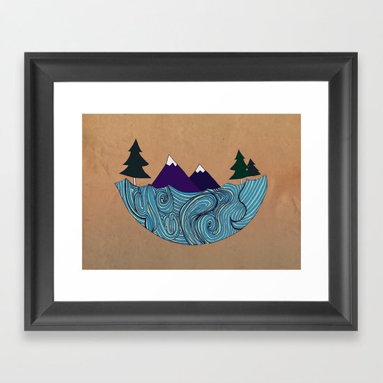 Pacific NorthFresh Framed Art Print