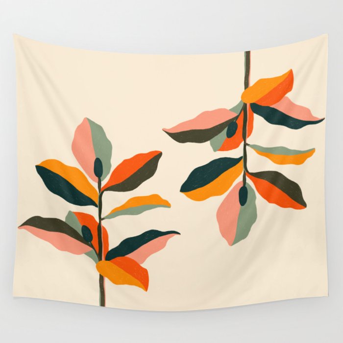 Sweet Magnolia Wall Tapestry