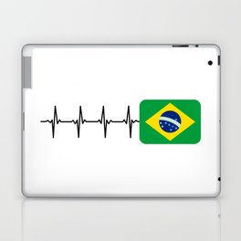 Heartbeat Brazil Laptop & iPad Skin