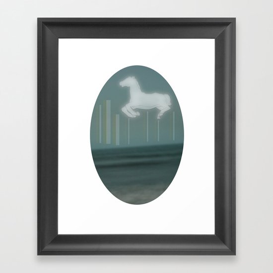 horse Framed Art Print
