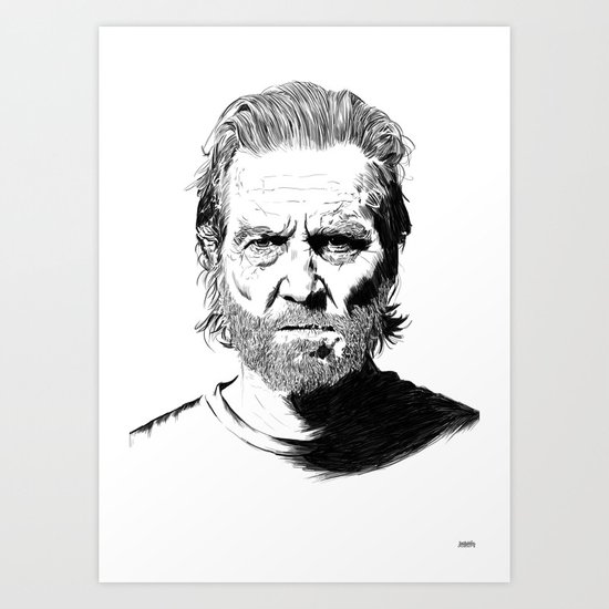 Jeff Art Print