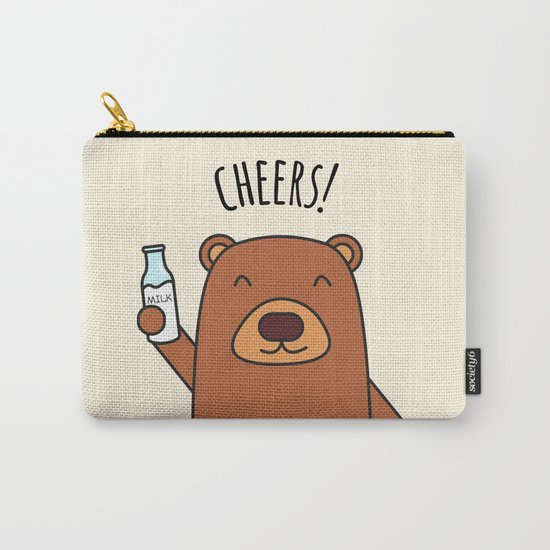 Cheers, Bear! Carry-All Pouch