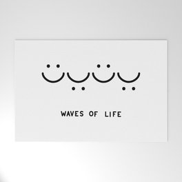 Waves of Life Welcome Mat