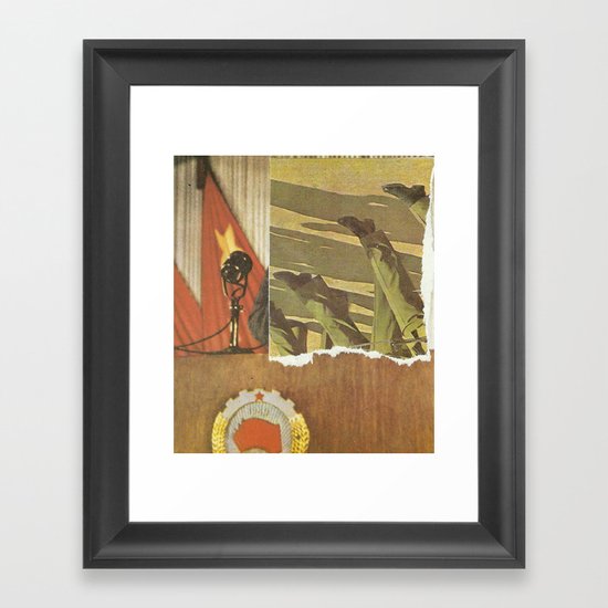 Little Red Book Framed Art Print