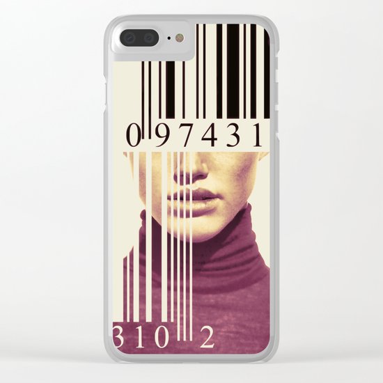 BARCODE Clear iPhone Case