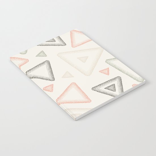 Retro Dotted Pattern 01 Notebook