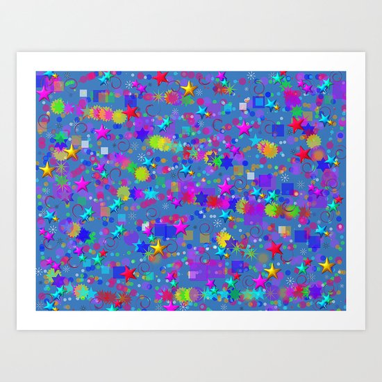 Farbenrausch Art Print