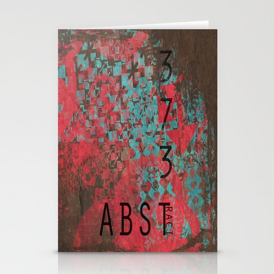 ABSTract 373. Stationery Cards