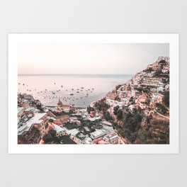 Italy Coast Amalfi Art Print