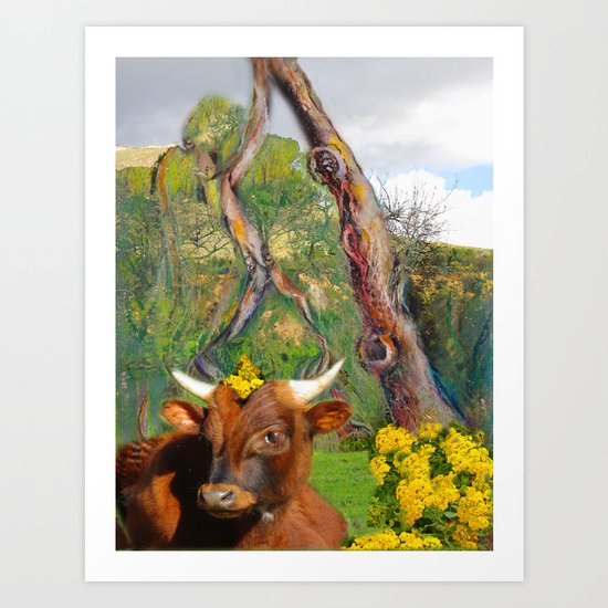 Milk Art Print