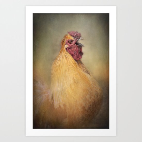 The Opera Singer Art Print