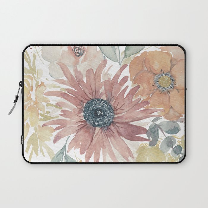 Fall Floral Bouquet Laptop Sleeve