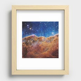 Nasa and esa  picture 64 : Carina Nebula by James Webb telescope Recessed Framed Print