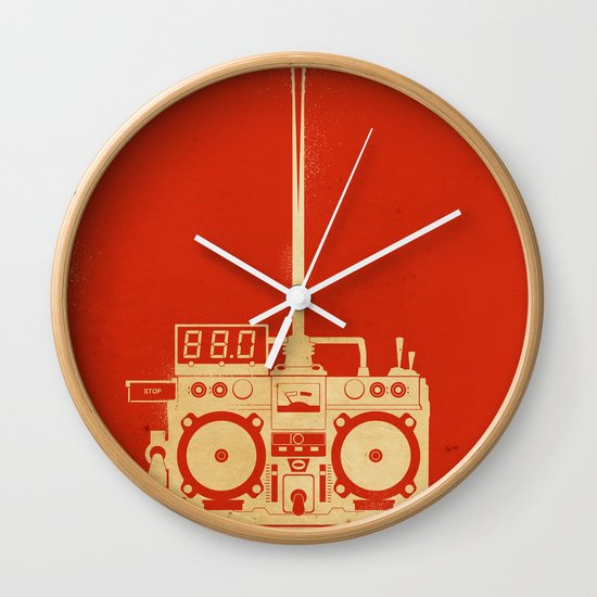 88mph Wall Clock