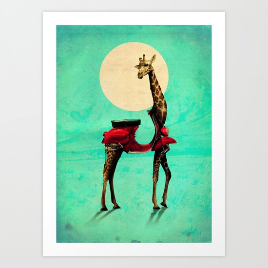 Giraffe Art Print