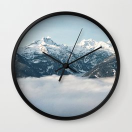 Monashee Mountains, Revelstoke 2 Wall Clock