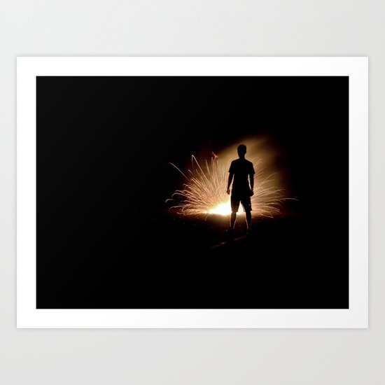 Fire Starter Art Print