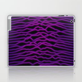 Neon Waveform Laptop Skin