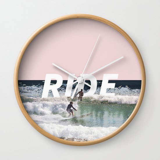Ride Wall Clock