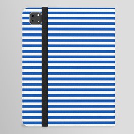 blue stripe iPad Folio Case