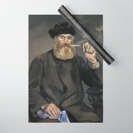 The Smoker (1866)  Wrapping Paper