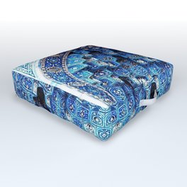 Islamic art pattern Outdoor Floor Cushion | Artfans, Thebluemosque, Islamicartlovers, Bluemosque, Islamicart, Ismlamicpattern, Saintpetersburg, Islamicartfans, Bluepattern, Bluedesign 