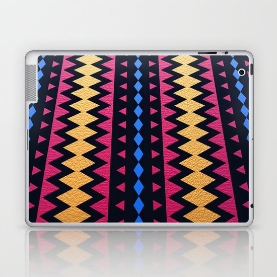 Aztec Pattern with Textured Appearance Laptop & iPad Skin