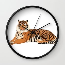 Tiger Wall Clock | Etbu, Uwa, Tennesseestate, Buffalostate, Hampdensydney, Tigers, Missouri, Depauw, Tigermascot, Memphis 