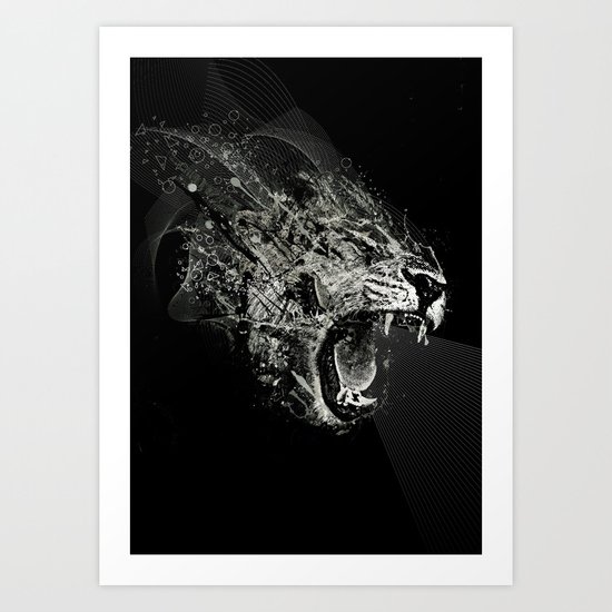 Fierce Art Print