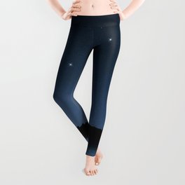 Canes Venatici star constellation, Night sky, Cluster of stars, Deep space, Hunting Dogs constellation Leggings