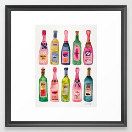 Champagne Collection Framed Art Print