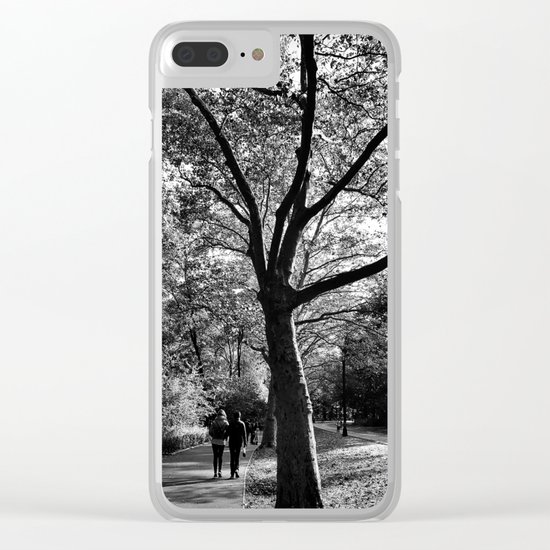 bw Central Park Clear iPhone Case