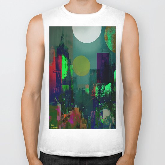 Electric city Biker Tank
