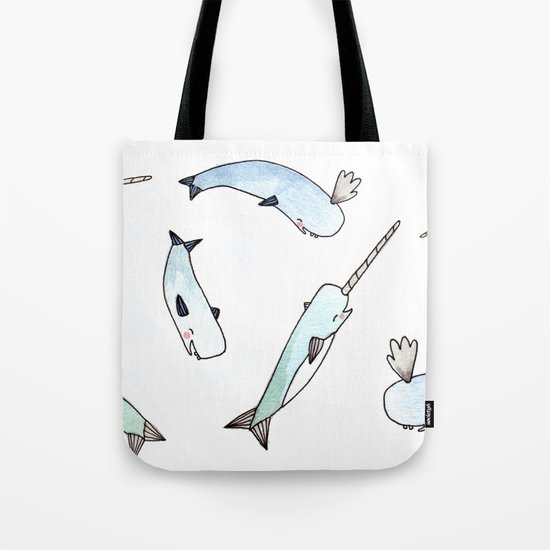 Narwhal Friends Tote Bag